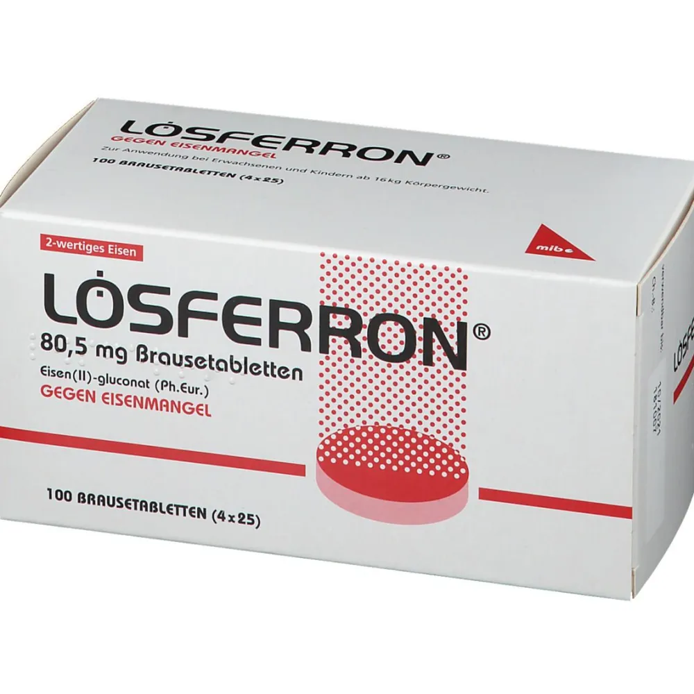 Lösferron® 80,5 mg Brausetabletten> Best