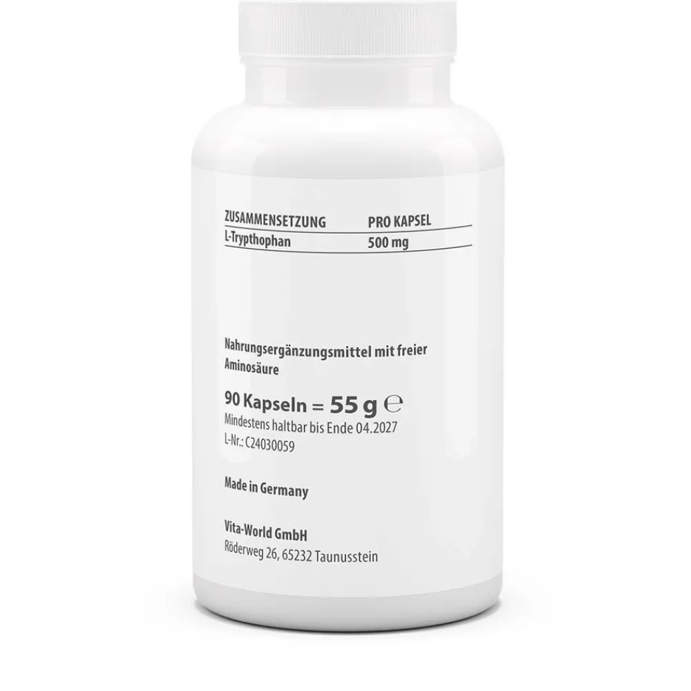L-Tryptophan 500 mg|