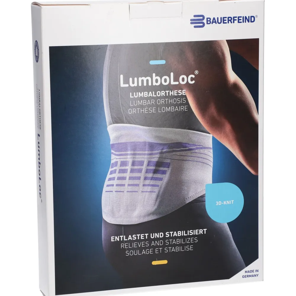 LumboLoc® Rückenstütz Bandage Gr.2 titan| Clearance