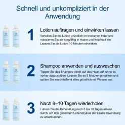 Läuse Weg Klinik Premium Läuseshampoo + Lotion für Erwachsene & Kinder| Sale