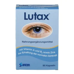 LUTAX® – Nährstoffe zur Erhaltung Ihrer normalen Sehkraft| Discount