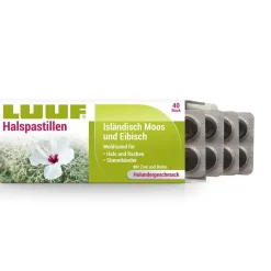LUUF® Halspastillen Isländisch Moos und Eibisch| Online