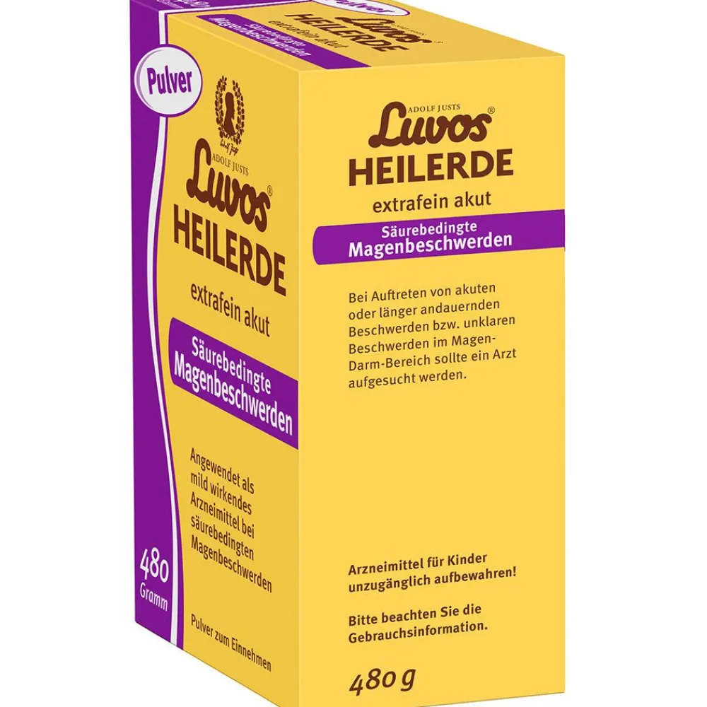 ® Heilerde extrafein akut Säurebedingte Magenbeschwerden>Luvos New