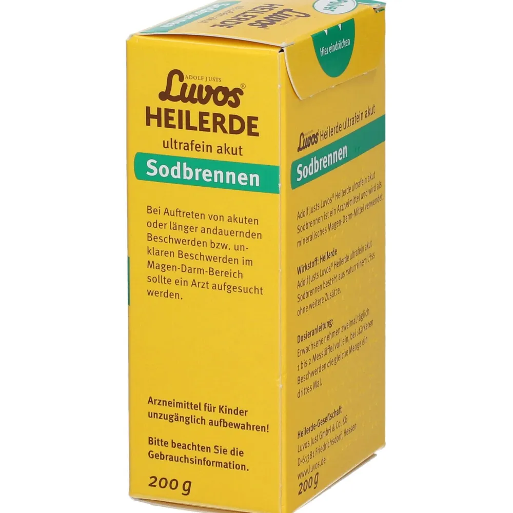 ® Heilerde ultrafein akut Sodbrennen>Luvos Online