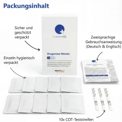 Cotinin Drogentest - Nikotin Urin Drogenschnelltest - Cutoff 200 ng/mL><noscript><img width=