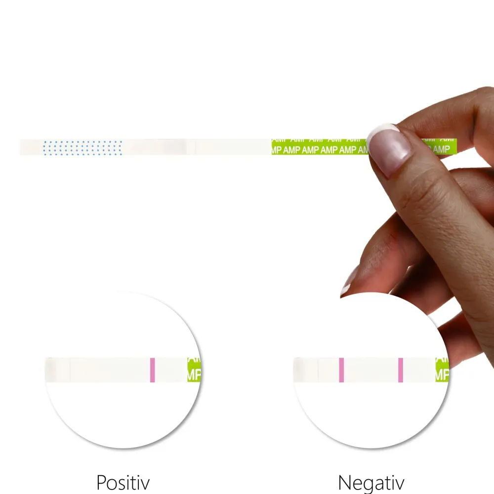 Drogenschnelltest für Amphetamin - Urin Drogentest Speed Pep - Cutoff 1.000 ng/mL|luxmediq New
