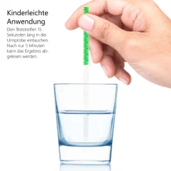 Drogenschnelltest für Kokain - Urin Drogentest Koks Crack - Cutoff 150 ng/mL|luxmediq Sale