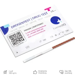 Drogenschnelltest für Cannabis THC - Urin Drogentest Haschisch Marihuana - Cutoff 50 ng/mL>luxmediq Clearance