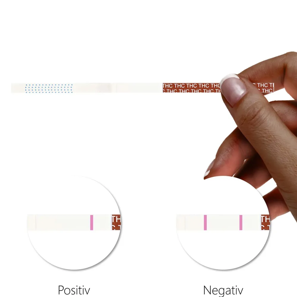 Drogenschnelltest für Cannabis THC - Urin Drogentest Haschisch Marihuana - Cutoff 50 ng/mL>luxmediq Clearance