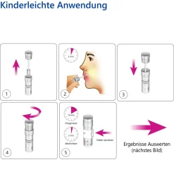 Speichel Alkoholtester - Einweg Alkolholtest zum Nachweis des Blutalkoholspiegels><noscript><img width=
