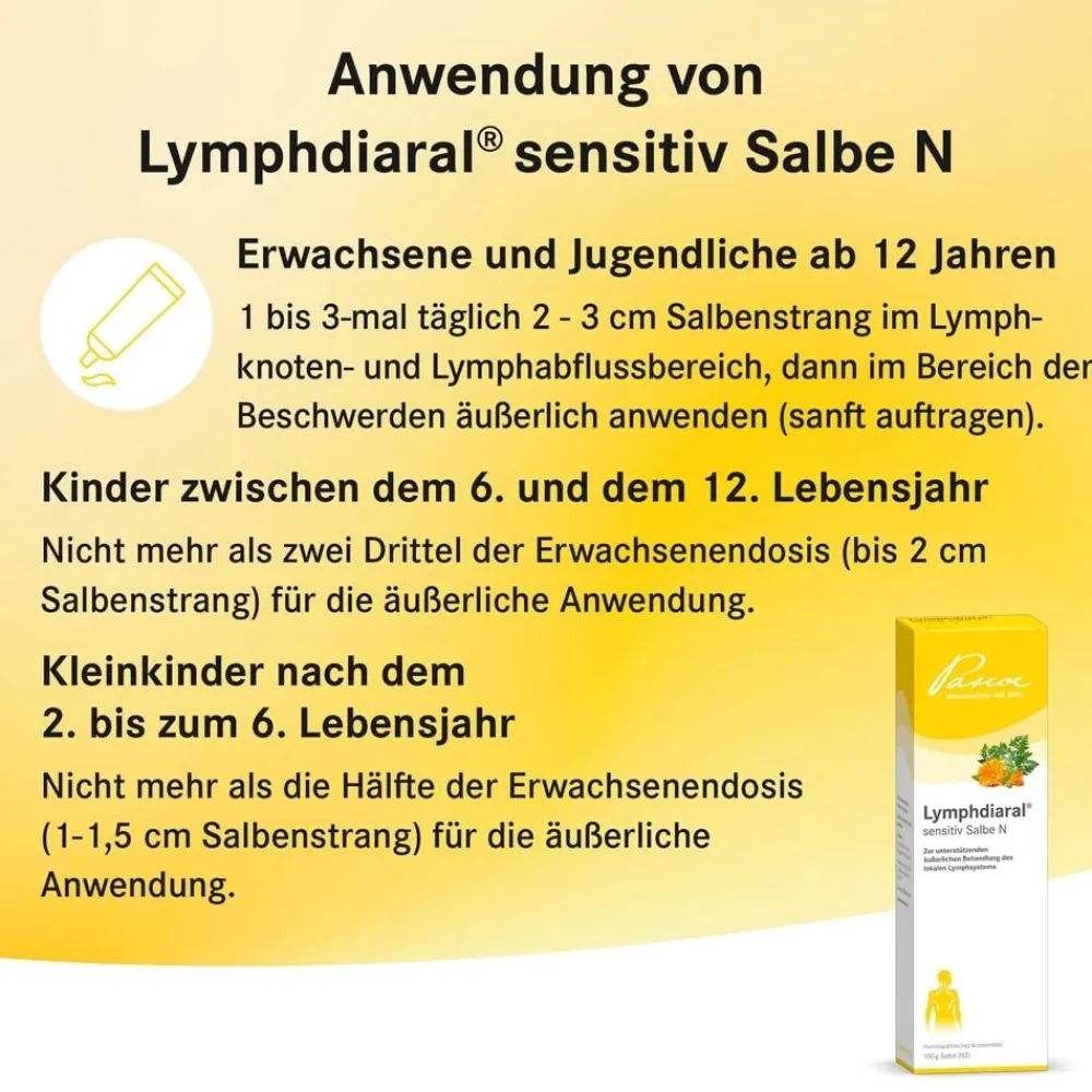 ® sensitiv Salbe N>Lymphdiaral Best