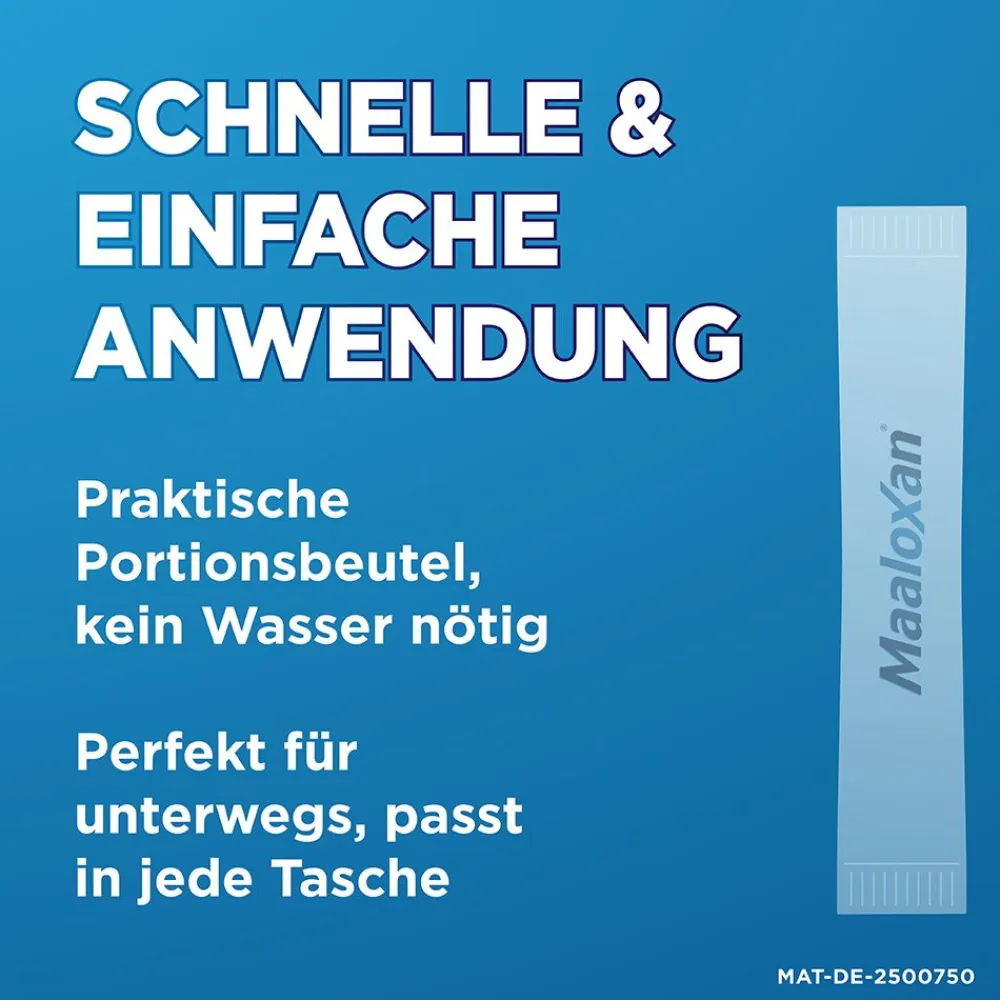Maaloxan Suspension | Bei Sodbrennen & Magenschmerzen | Schnell & zuverlässig| Clearance