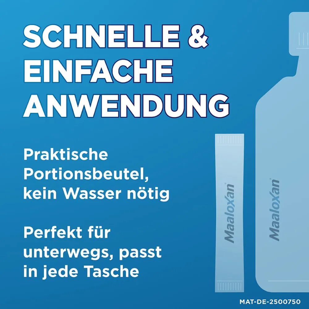 Suspension 250 ml | Bei Sodbrennen | Schützt den Magen zuverlässig|Maaloxan New