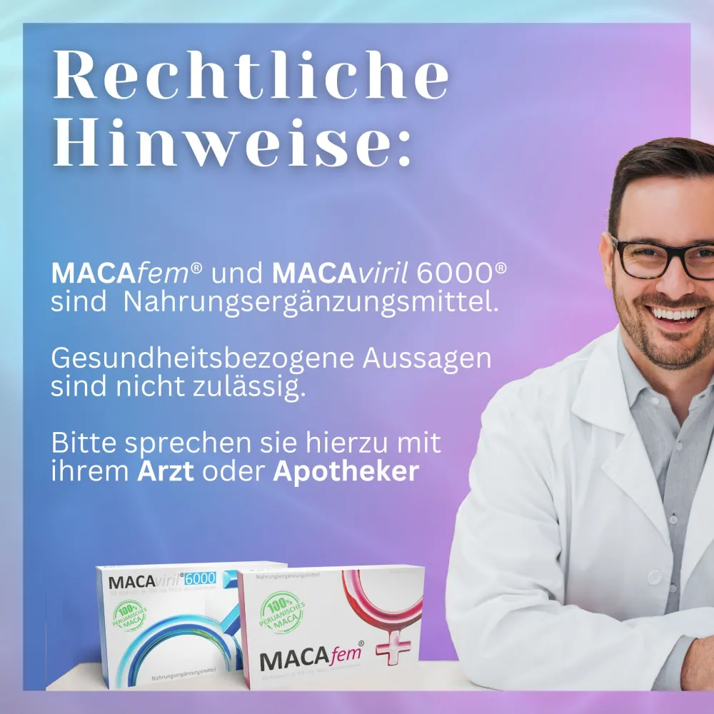 MACAfem und MACAviril Valentinstags-Geschenkidee| Sale