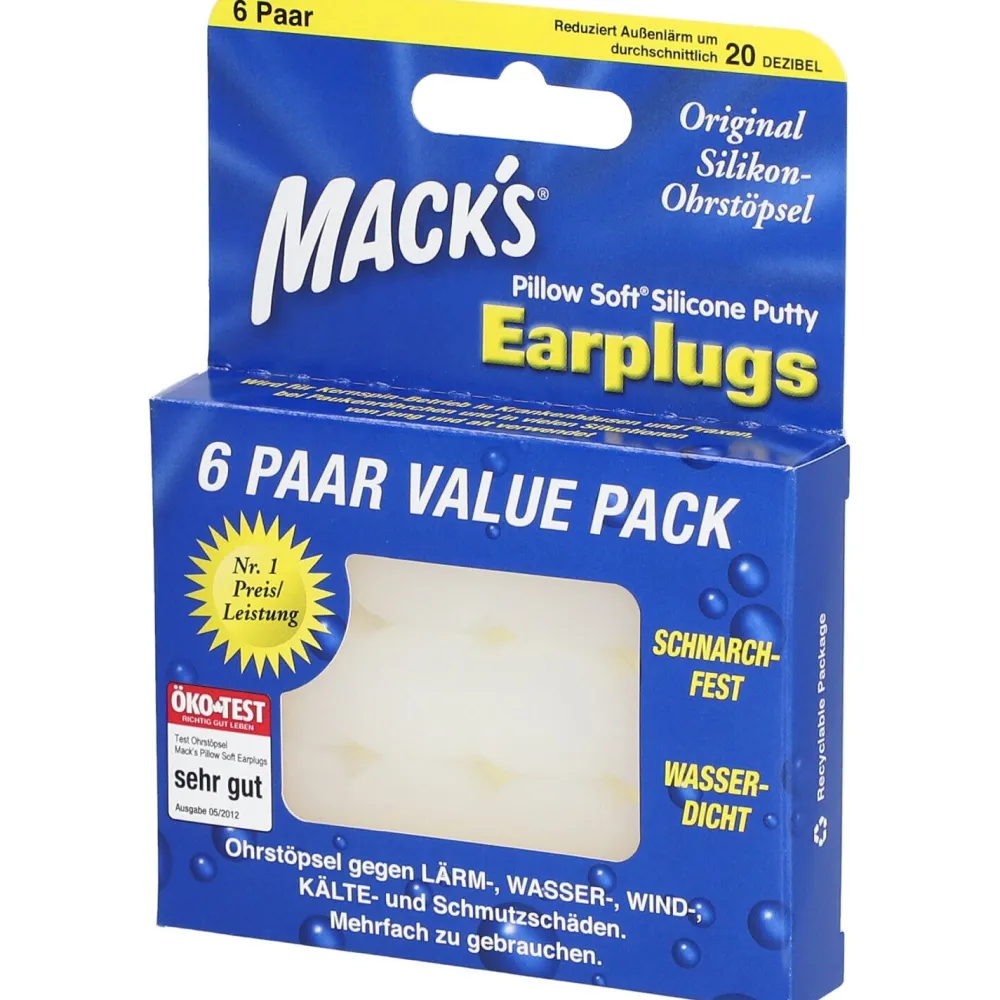 Macks Earplugs> Hot