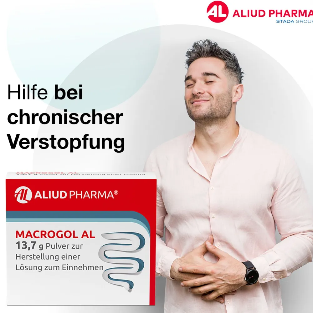 Macrogol AL 13,7 g Pulver bei Verstopfung> Discount