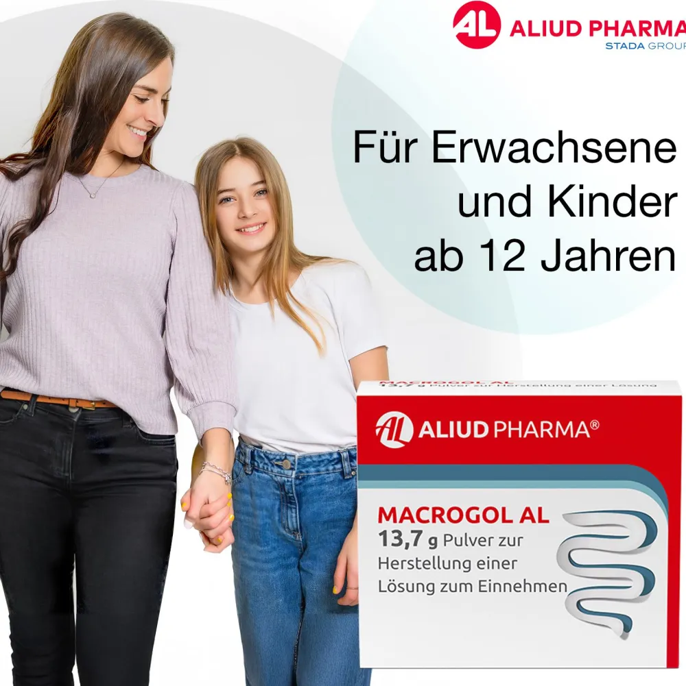 Macrogol AL 13,7 g Pulver bei Verstopfung> Discount