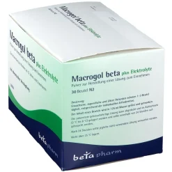 Macrogol beta plus Elektrolyte Pulver> New