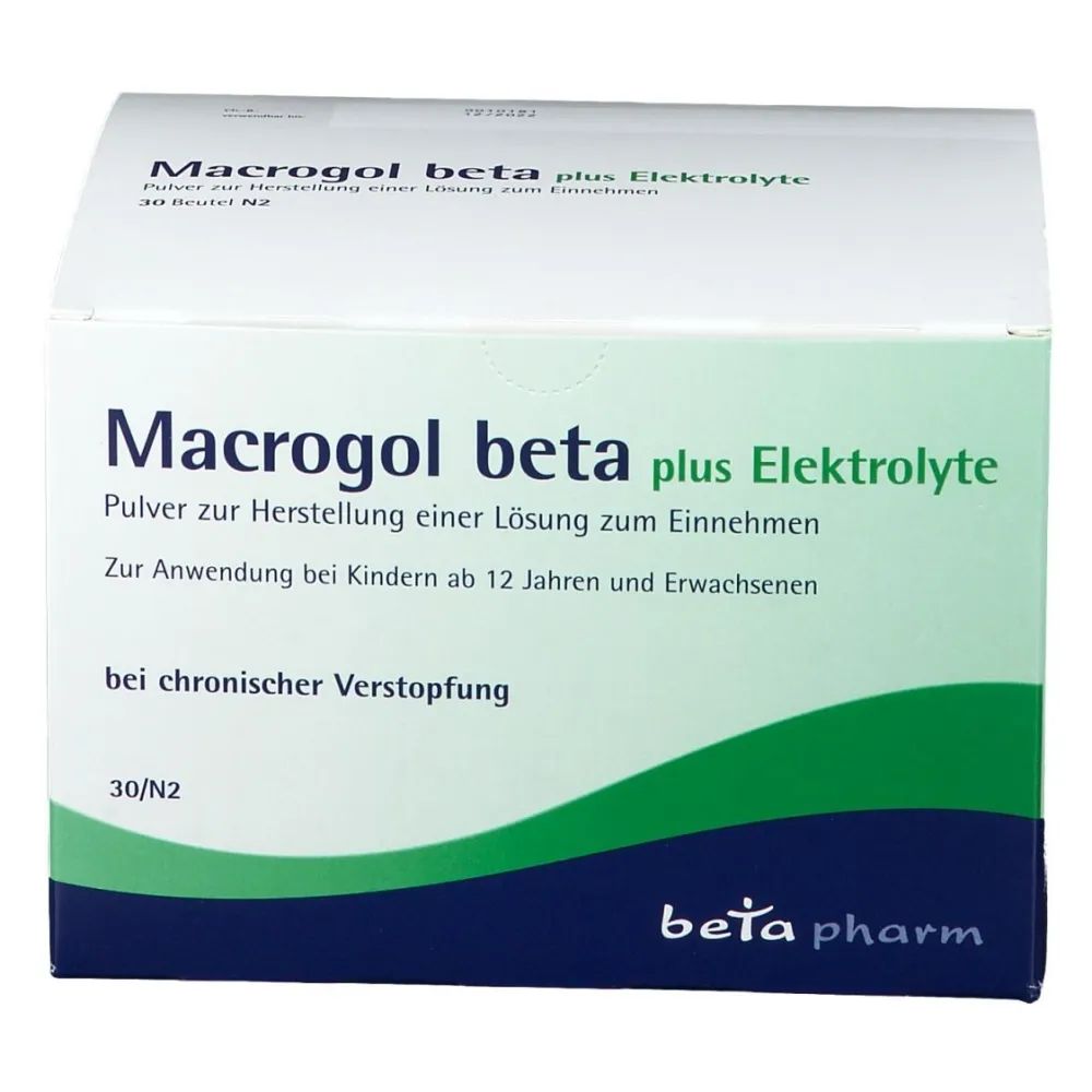 Macrogol beta plus Elektrolyte Pulver> New