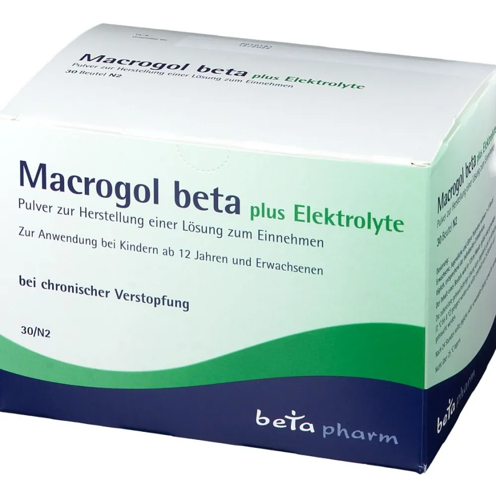 Macrogol beta plus Elektrolyte Pulver> New