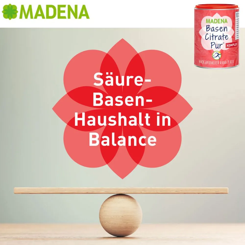 MADENA Basen Citrate Pur® Komplex> Clearance