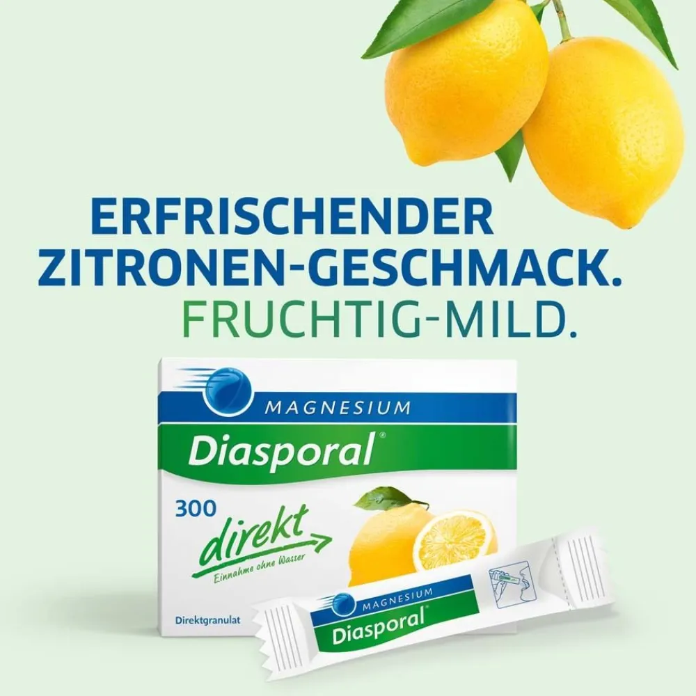 ® 300 direkt Zitrone>Magnesium Diasporal Best