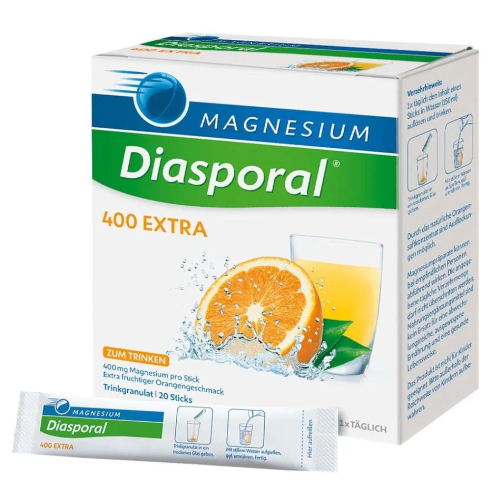 Magnesium-Diasporal® 400 EXTRA>Magnesium Diasporal Hot