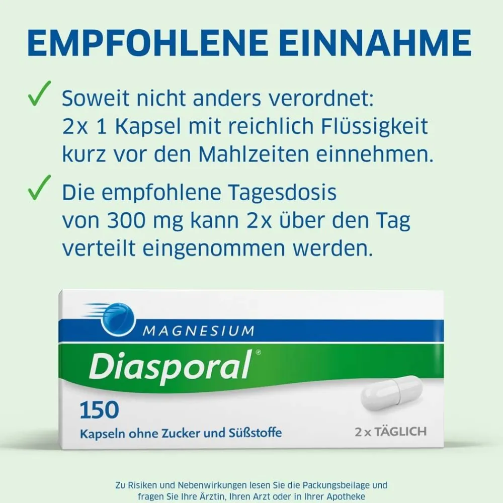Magnesium-Diasporal® 150 Kapseln|Magnesium Diasporal Sale