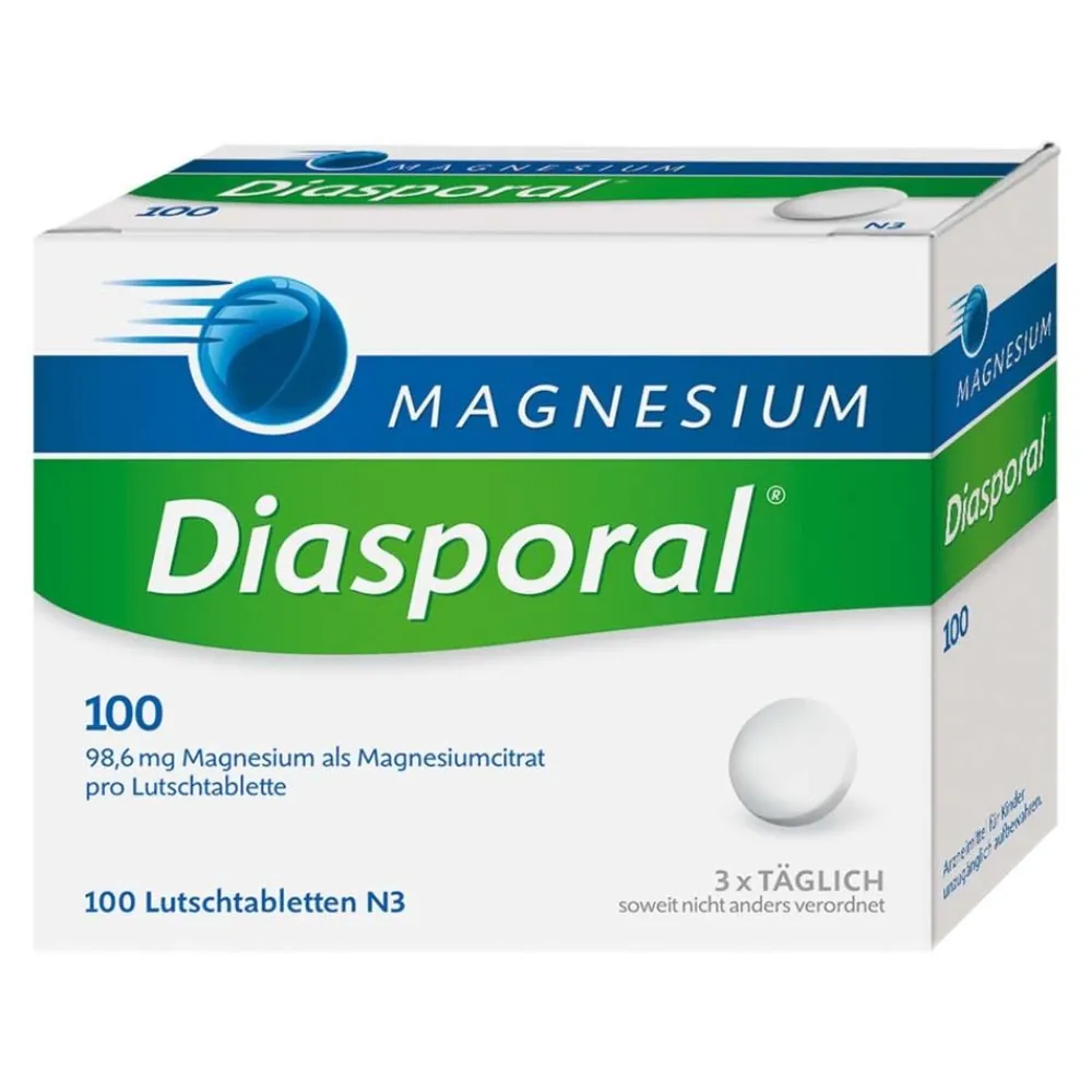 Magnesium-Diasporal® 100 Lutschtabletten|Magnesium Diasporal Clearance