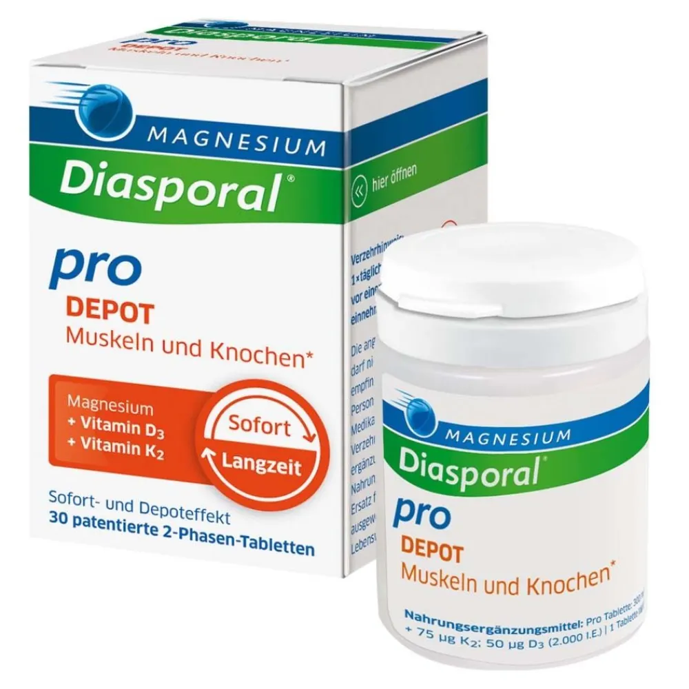 Magnesium-Diasporal® Pro DEPOT Muskeln und Knochen| Clearance