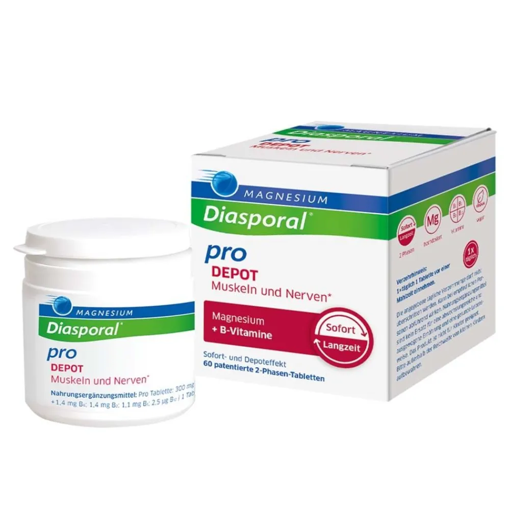 Magnesium-Diasporal® Pro DEPOT Muskeln und Nerven| Best