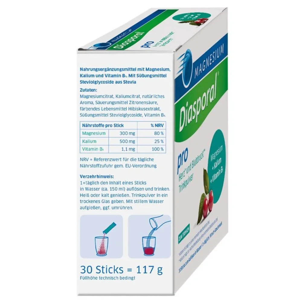 Magnesium-Diasporal® Pro Herz und Blutdruck|