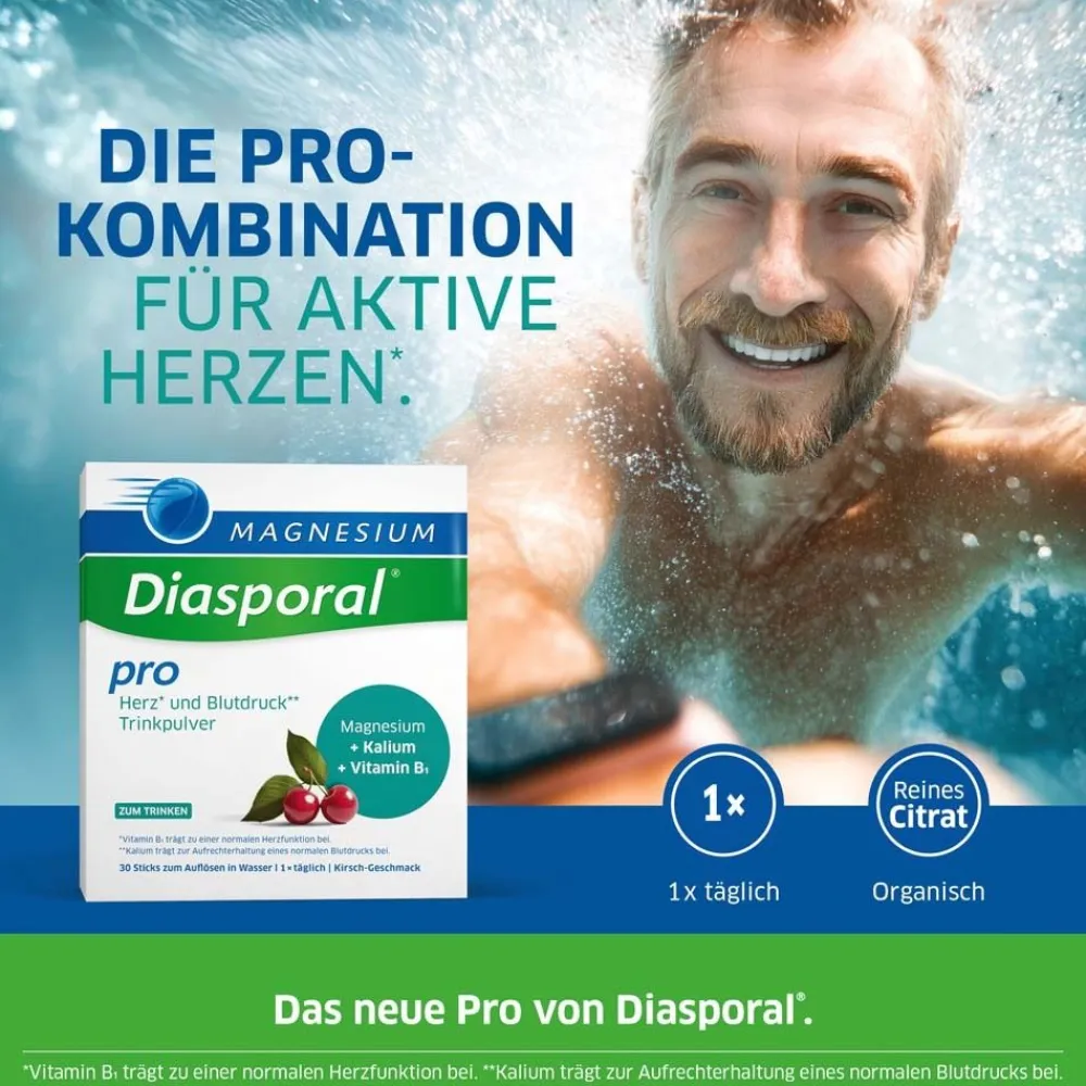 Magnesium-Diasporal® Pro Herz und Blutdruck|