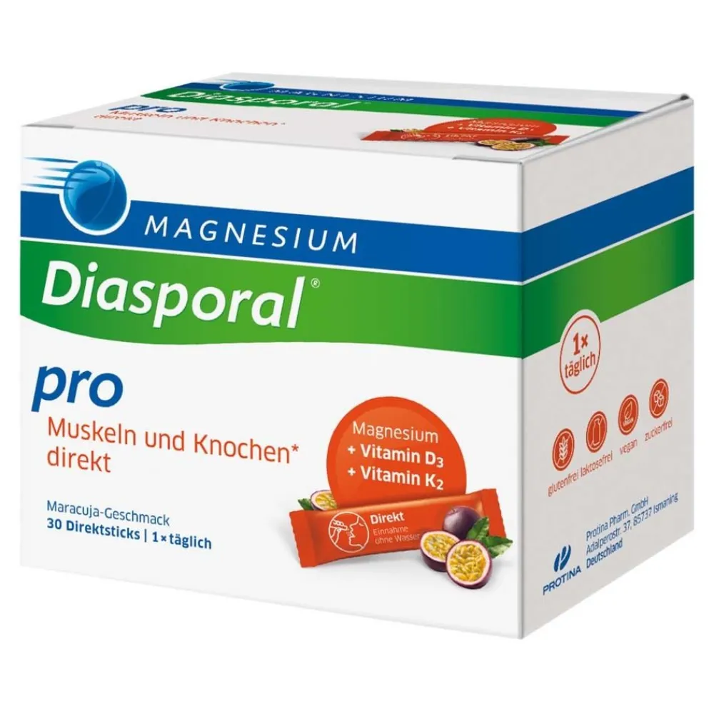 Magnesium-Diasporal® Pro Muskeln und Knochen direkt| Hot