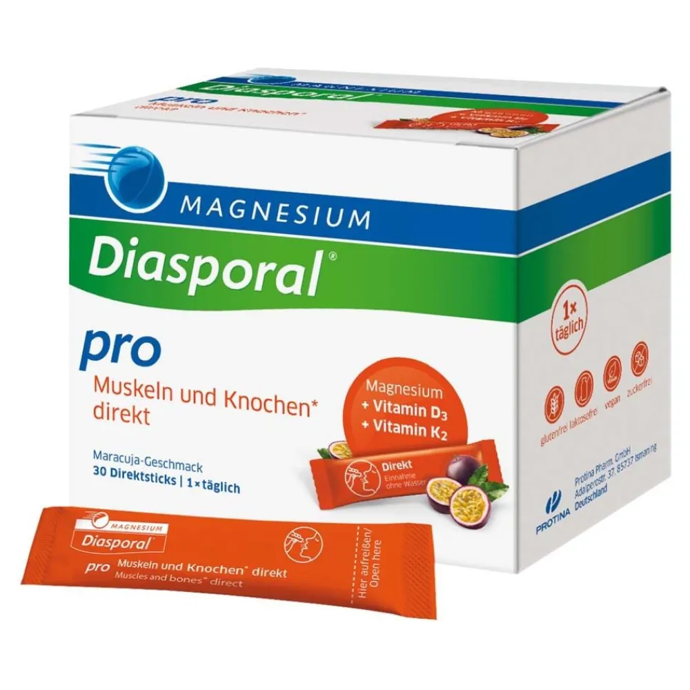 Magnesium-Diasporal® Pro Muskeln und Knochen direkt| Hot