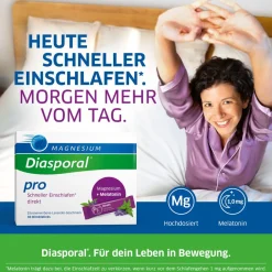 Magnesium-Diasporal pro Schneller Einschlafen direkt – Direktsticks| Best