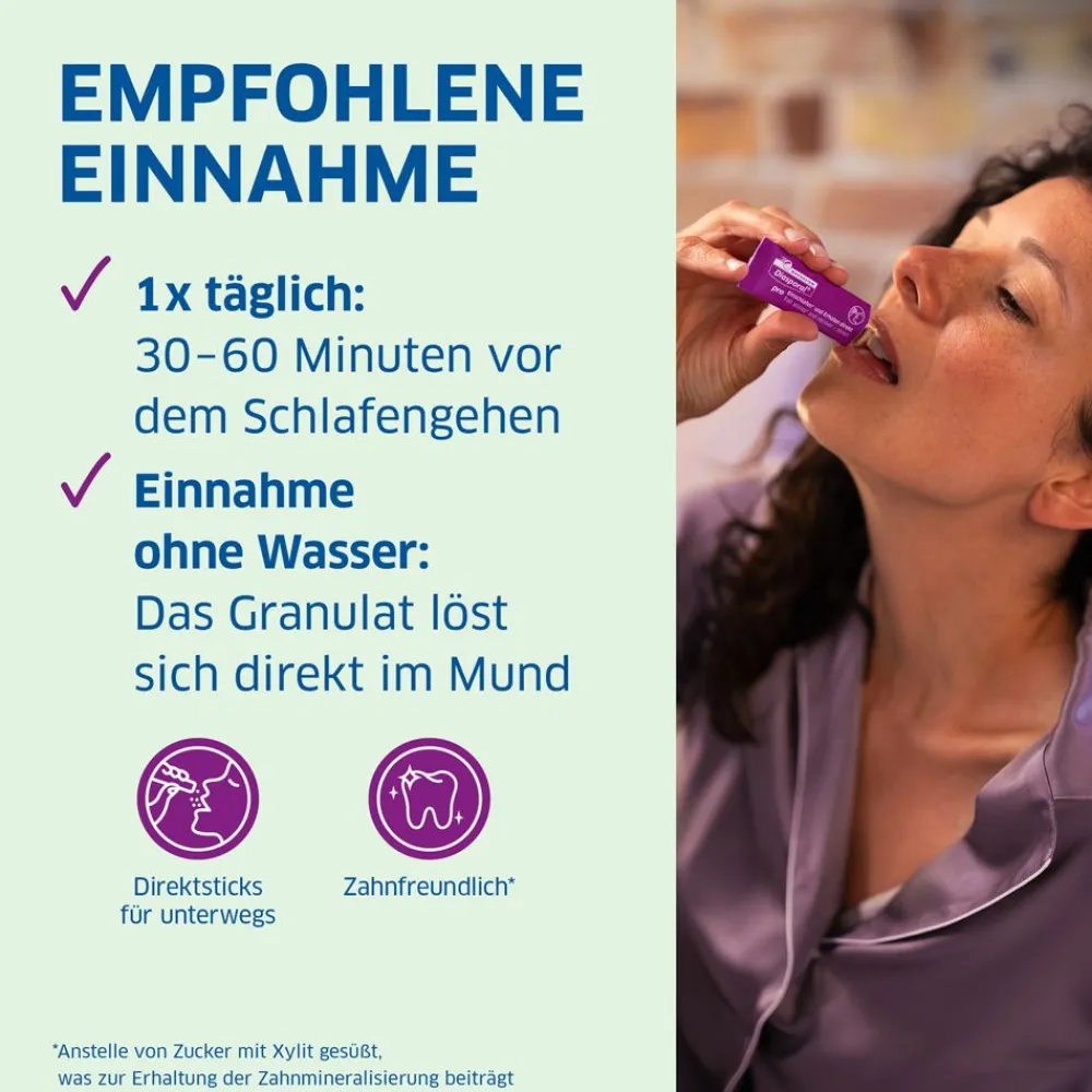 Magnesium-Diasporal pro Schneller Einschlafen direkt – Direktsticks| Best