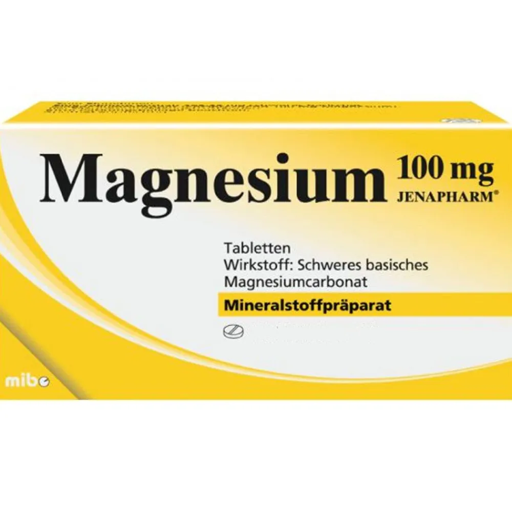 Magnesium 100mg JENAPHARM®> New