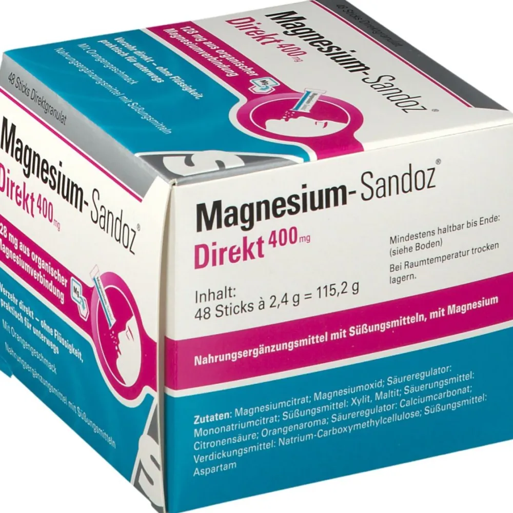 Magnesium-Sandoz® Direkt 400 mg| Online