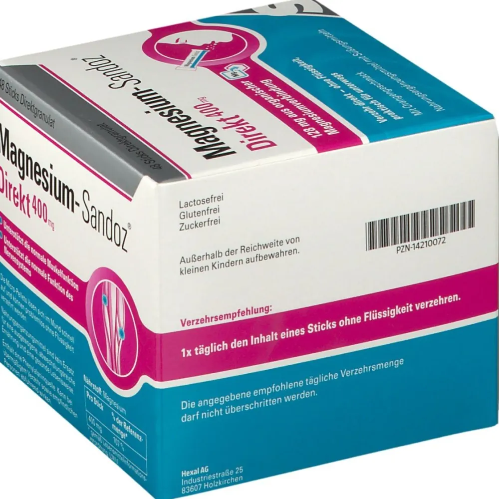 Magnesium-Sandoz® Direkt 400 mg| Online