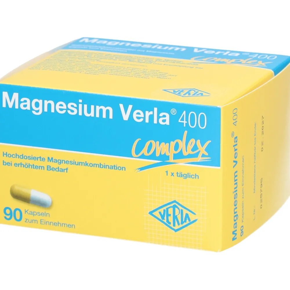 ® 400 Kapseln|Magnesium Verla