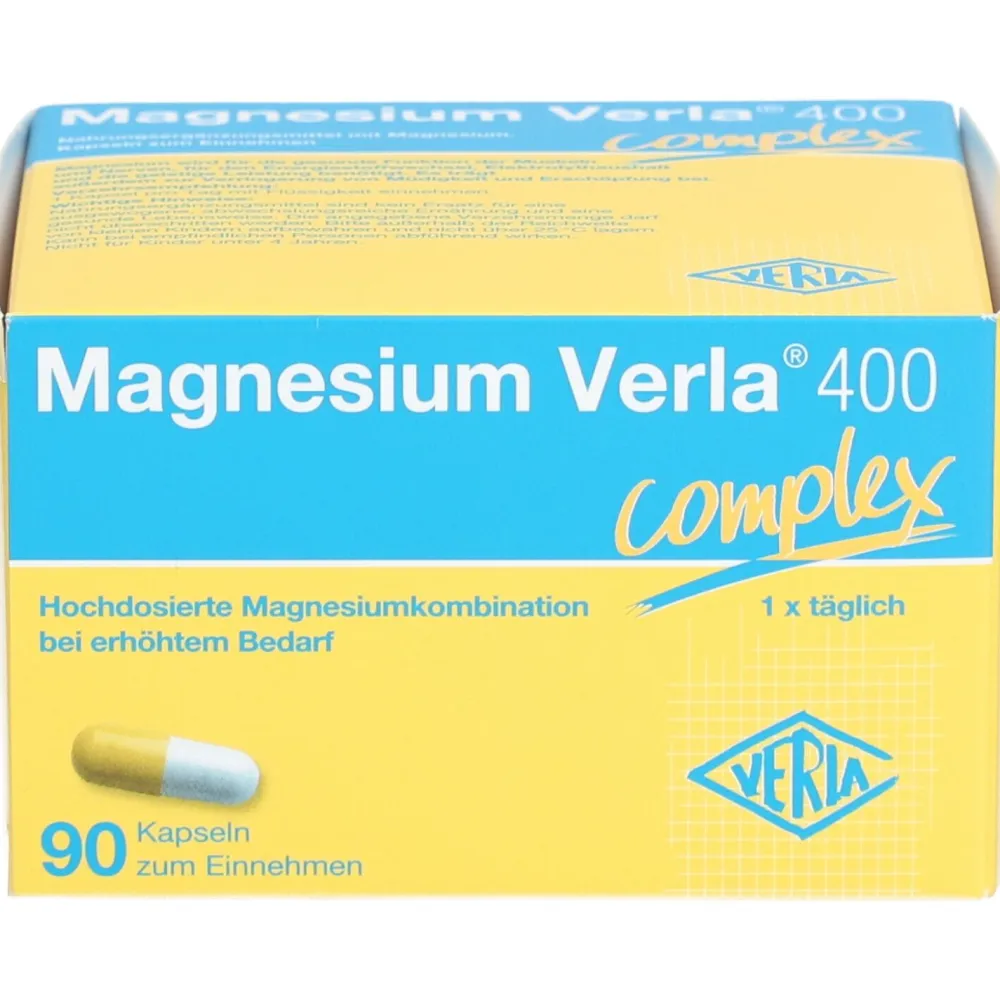 ® 400 Kapseln|Magnesium Verla