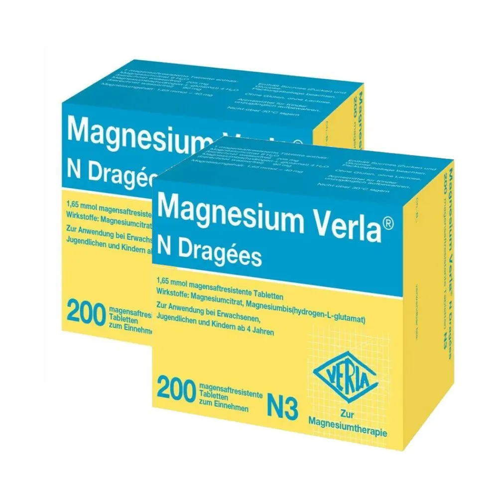 Magnesium Verla® N Dragées> Hot