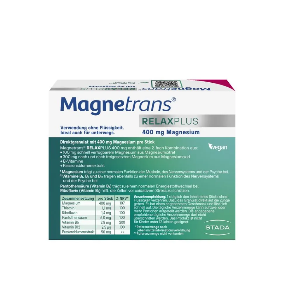 ® RelaxPlus für Muskeln, Nerven & Ausgeglichenheit|Magnetrans
