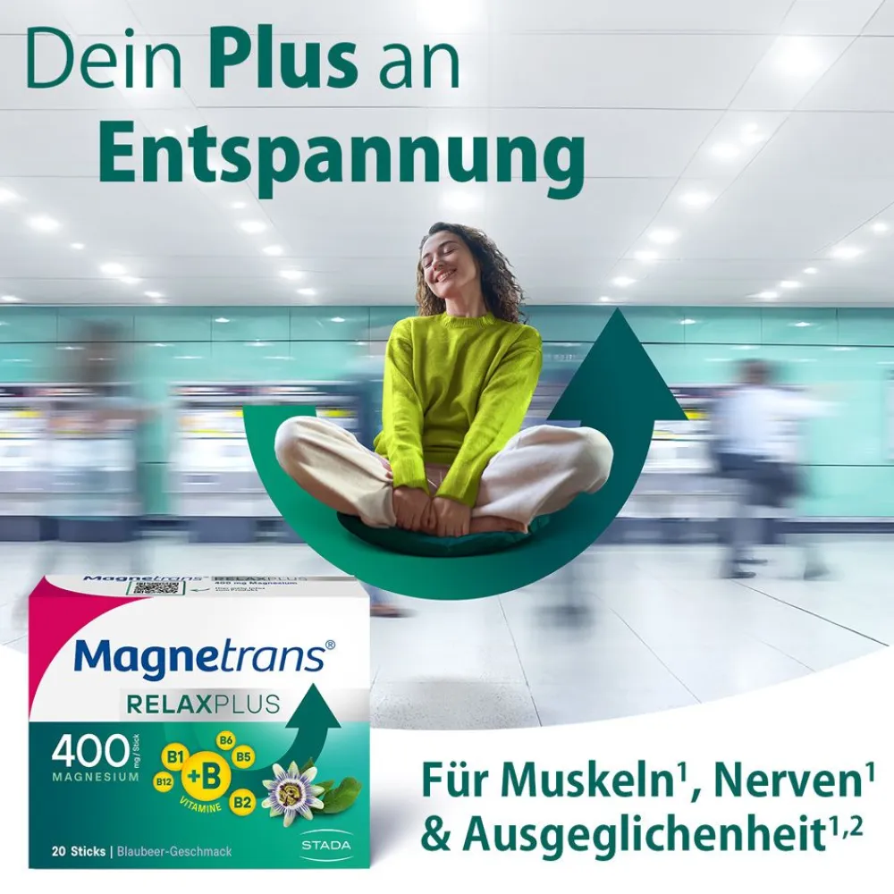 ® RelaxPlus für Muskeln, Nerven & Ausgeglichenheit|Magnetrans