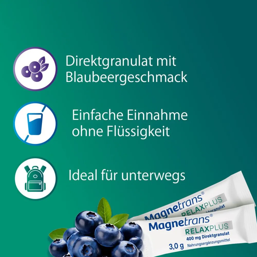 ® RelaxPlus für Muskeln, Nerven & Ausgeglichenheit|Magnetrans