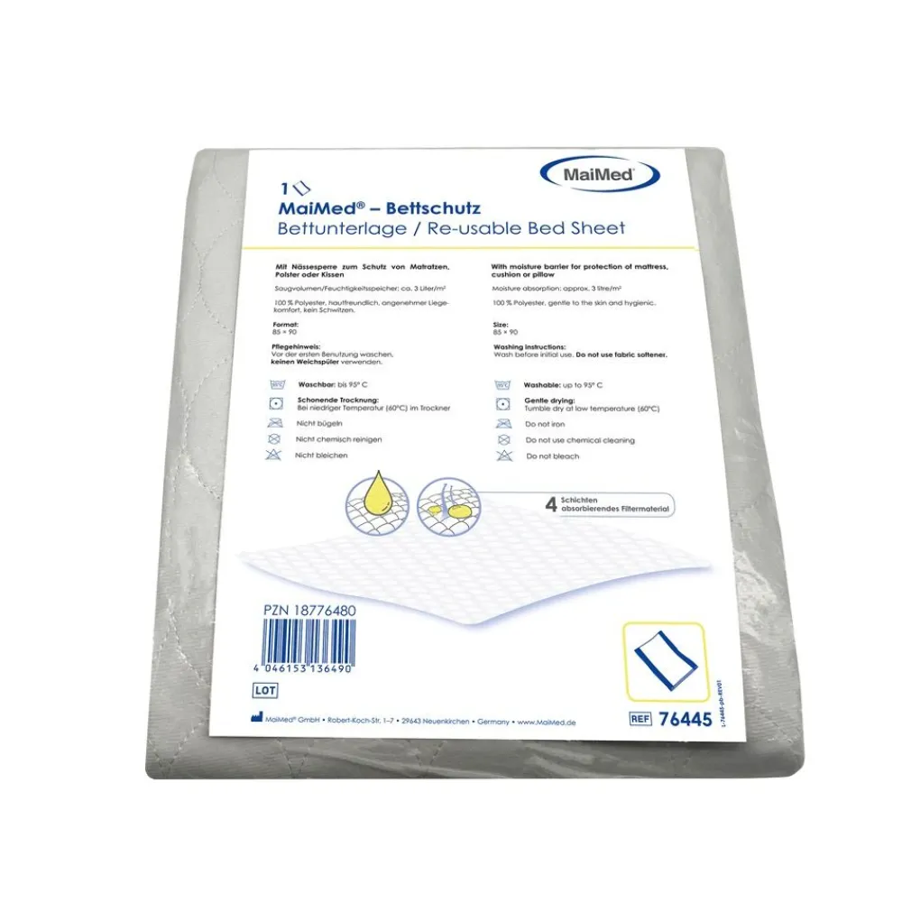 MaiMed-Bettschutz / Bettunterlage 85x90cm| Best