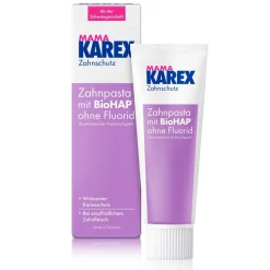 MAMA Zahnpasta Wirksamer Karies-Schutz mit BioHAP* ab der Schwangerschaft>Karex Outlet