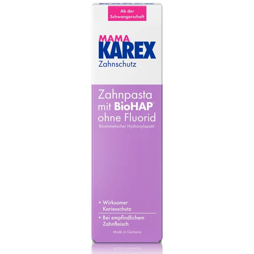 MAMA Zahnpasta Wirksamer Karies-Schutz mit BioHAP* ab der Schwangerschaft>Karex Outlet