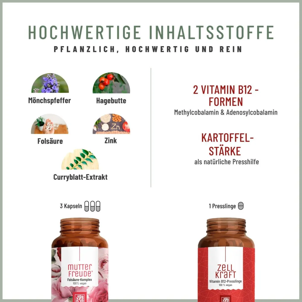 Mamawunsch Paket: MUTTERFREUDE & ZELLKRAFT - NATURTREU®| Sale